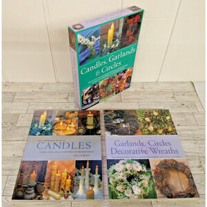 DIY How To Crafts‎ Candles Garlands Circles Box Set of Illustrated Books Y2K